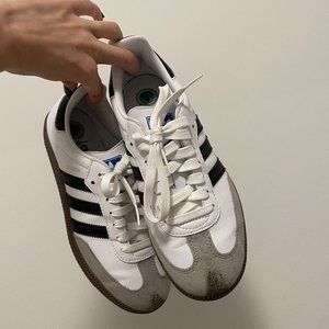 Adidas White Vegan Sambas